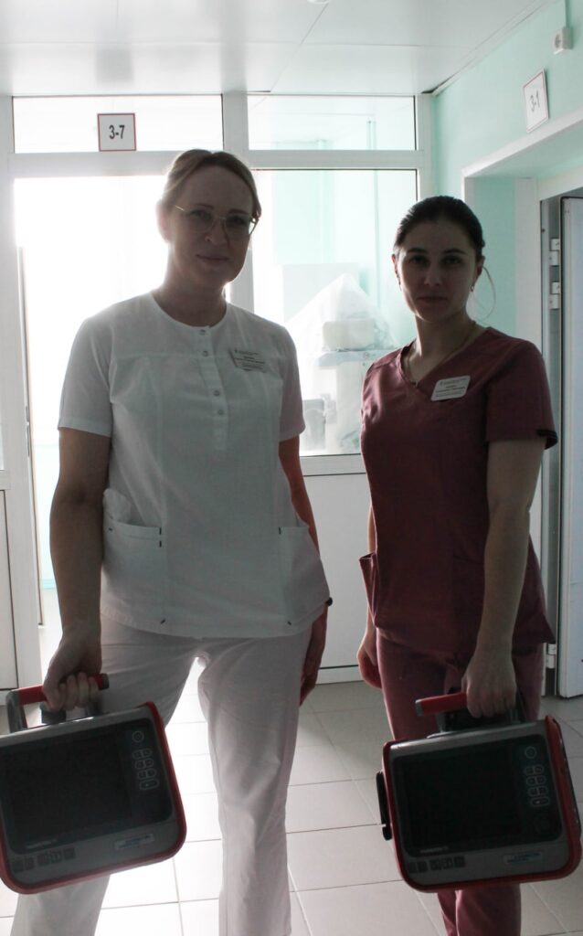 Новое оборудование поступило в отделение реанимации для женщин роддома Клиники ЮУГМУ
