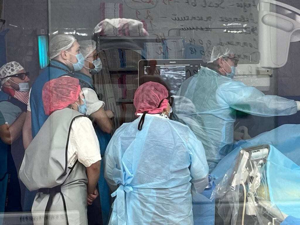 На базе Клиники ЮУГМУ прошли мастер-классы по эндоваскулярной хирургии